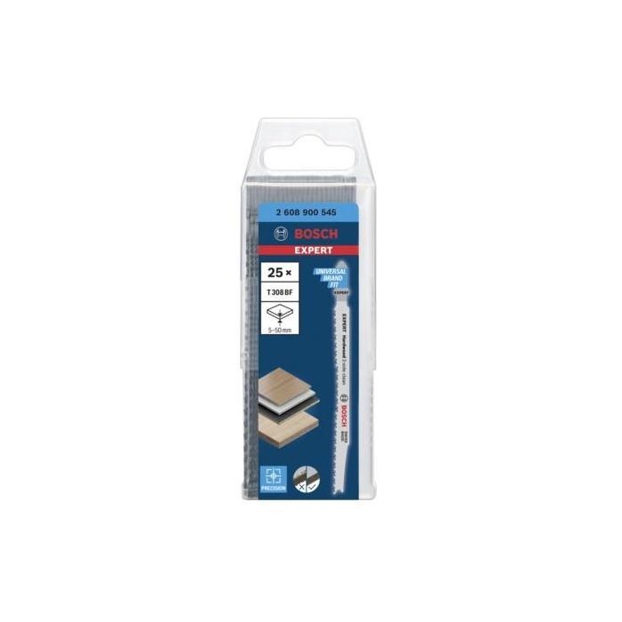 Bosch T308BF EXPERT Hojas de Sierra de Calar Hardwood 2-side clean
