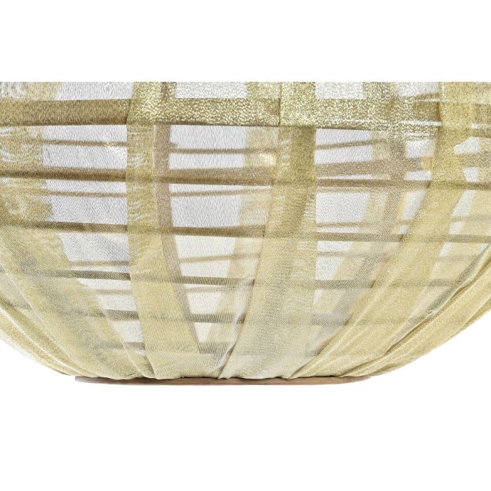 Lampara Techo Balines DKD Home Decor Marron Dorado 42 x 26 x 42 cm 3