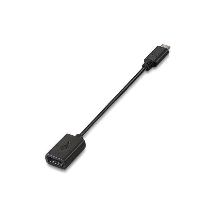AISENS - CABLE USB 2.0 3A, TIPO USB-C/M-A/H, NEGRO, 15CM AISENS - CABLE USB 2.0 3A, TIPO USB-C/M-A/H, NEGRO, 15CM