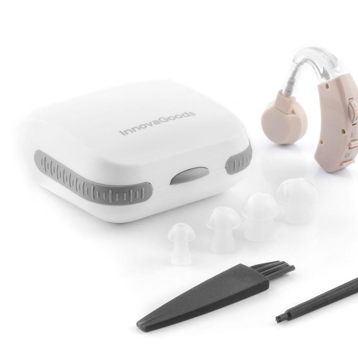Amplificador de Sonido Retroauricular con Accesorios Welzy InnovaGoods 1 unidad 2 Amplificador de Sonido Retroauricular con Accesorios Welzy InnovaGoods 1 unidad 2