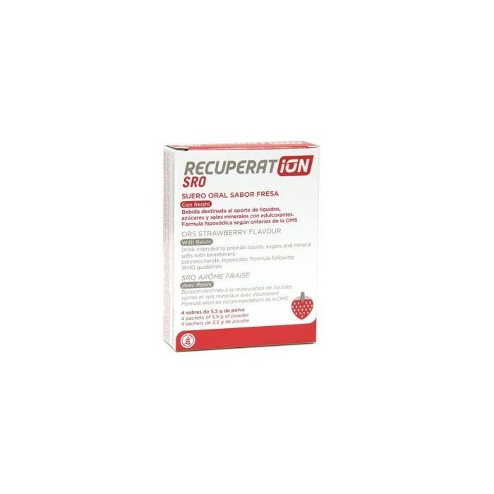 Recuperat-Ion Suero Oral Sabor Fresa 4Sbrs.