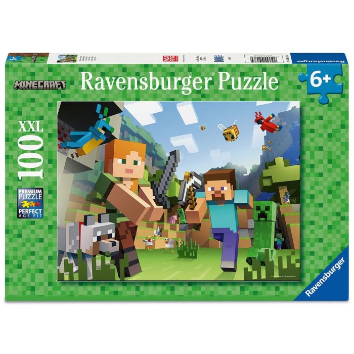 Puzzle 100 Piezas Xxl Minecraft 12004176 Ravensburger 2 Puzzle 100 Piezas Xxl Minecraft 12004176 Ravensburger 2
