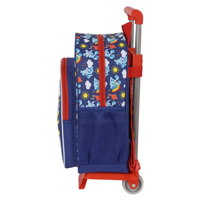 Mochila Escolar con Ruedas Blue's Clues Azul marino (26 x 34 x 11 cm) 2 Mochila Escolar con Ruedas Blue's Clues Azul marino (26 x 34 x 11 cm) 2