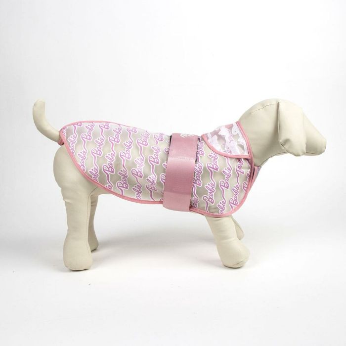 Chubasquero para Perro Barbie Rosa XS 3