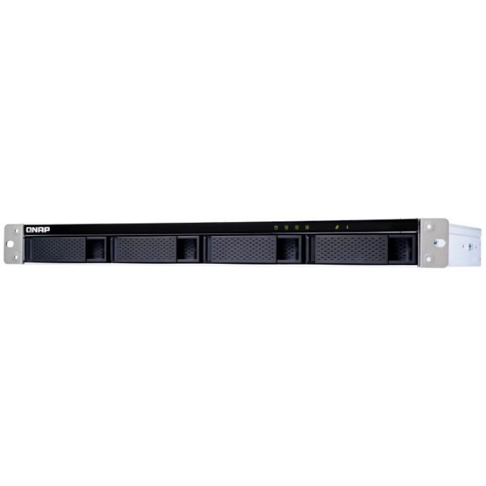 QNAP TL-R400S Unidad de Expansión JBOD Rack 1U 4 Bahías 2.5"/3.5" SATA III Hot-Swap para Discos Duros/SSD