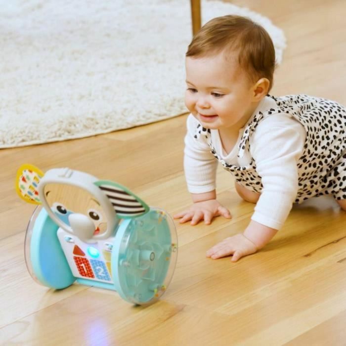 Baby Einstein Elefantito Juguete Interactivo con Música, Luces y Ruedas, Aprende Colores, Números, Formas en 4 Idiomas, Motricidad 4 Baby Einstein Elefantito Juguete Interactivo con Música, Luces y Ruedas, Aprende Colores, Números, Formas en 4 Idiomas, Motricidad 4
