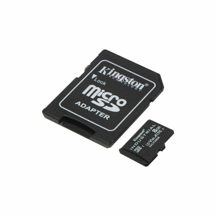Tarjeta de Memoria Micro SD con Adaptador Kingston Industrial 7
