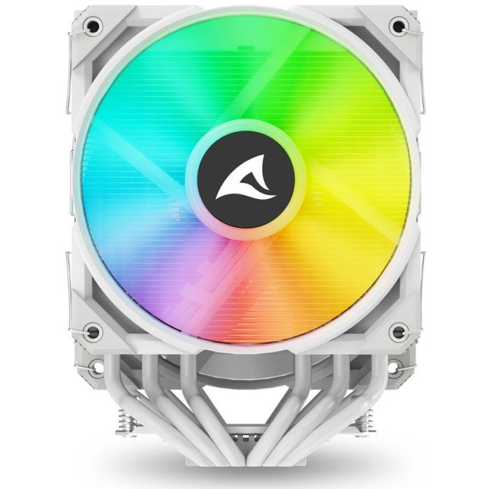 Sharkoon A60 RGB Refrigerador de aire para CPU 2 ventiladores 12cm 260W TDP Blanco 7 Sharkoon A60 RGB Refrigerador de aire para CPU 2 ventiladores 12cm 260W TDP Blanco 7