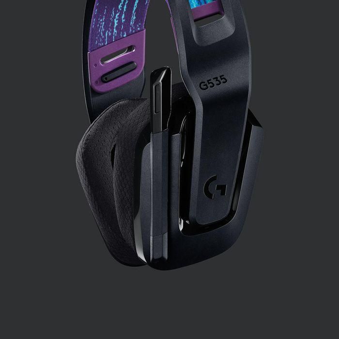 Logitech G535 LIGHTSPEED Auriculares Gaming Inalámbricos, Negro, Conectividad 2.4 GHz 1 Logitech G535 LIGHTSPEED Auriculares Gaming Inalámbricos, Negro, Conectividad 2.4 GHz 1