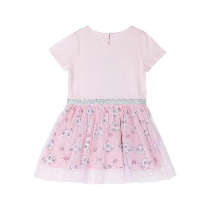 Cerdá Vestido Fantasía Single Jersey Gabby's Dollhouse Niña Rosa Talla 2 Años 1