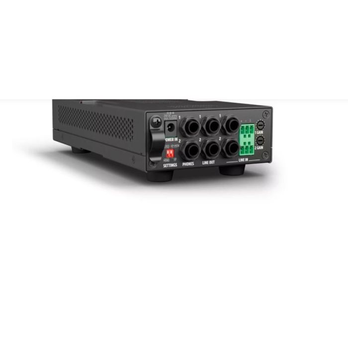 LD Systems Integration Serie Tica LDHPA2 Amplificador de Auriculares 2 Canales, Negro LD Systems Integration Serie Tica LDHPA2 Amplificador de Auriculares 2 Canales, Negro