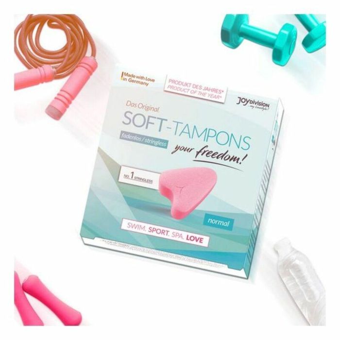 Tampones Higiénicos Sport, Spa & Love Joydivision JOY133 normal 3 Unidades 2 Tampones Higiénicos Sport, Spa & Love Joydivision JOY133 normal 3 Unidades 2