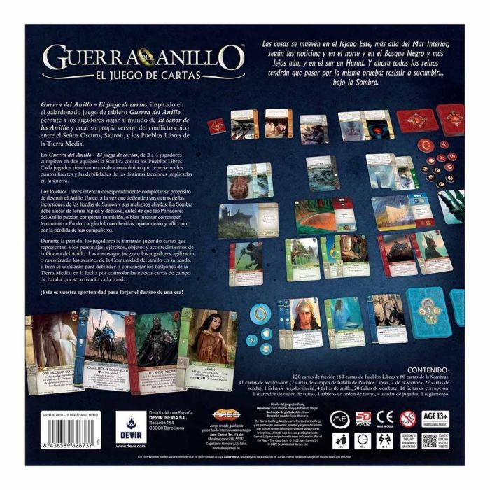 Juego Cartas Guerra Del Anillo 2 Juego Cartas Guerra Del Anillo 2