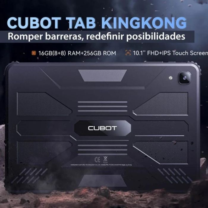Cubot Tablet Tab King Kong 4, 10.1 pulgadas FHD+ IPS, 8GB RAM + 256GB ROM, Android 13, Batería 10600mAh, Cámara 16MP 3 Cubot Tablet Tab King Kong 4, 10.1 pulgadas FHD+ IPS, 8GB RAM + 256GB ROM, Android 13, Batería 10600mAh, Cámara 16MP 3