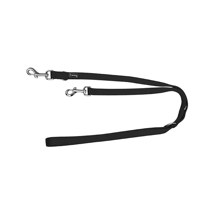Freedog Correa de Adiestramiento en Neopreno Negro 20 mm x 200 cm