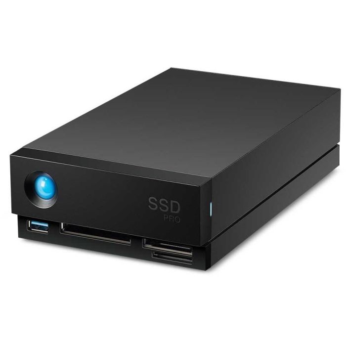 LaCie 1big Dock SSD Pro 4TB Thunderbolt 3 NVMe USB 3.1 para MAC & PC - Gris 1