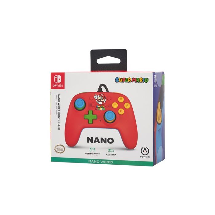 Enhanced Mando Con Cable Nintendo Switch Mario Medley POWER A NSGP0123-01 9