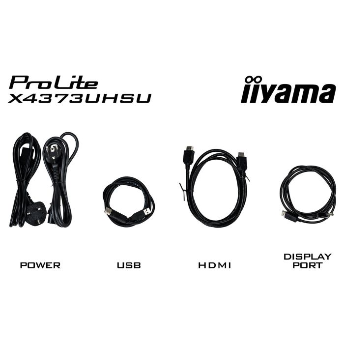 iiyama X4373UHSU-B1 Monitor 43" (108cm) 4K UHD VA 3ms Negro 8