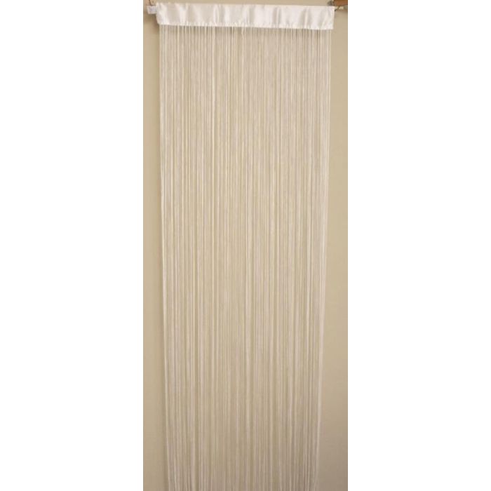 Cortina Basicos DKD Home Decor Blanco 0.2 x 240 x 90 cm