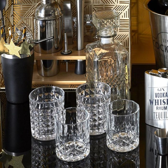 Cook Concept Set Botella con 4 Vasos Cocktail 930ml/200ml 3