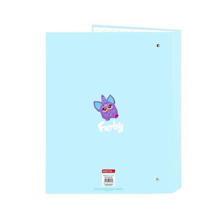 Safta Carpeta Folio 4 Anillas Mixtas Furby 26,5x33x4 cm 1 Safta Carpeta Folio 4 Anillas Mixtas Furby 26,5x33x4 cm 1