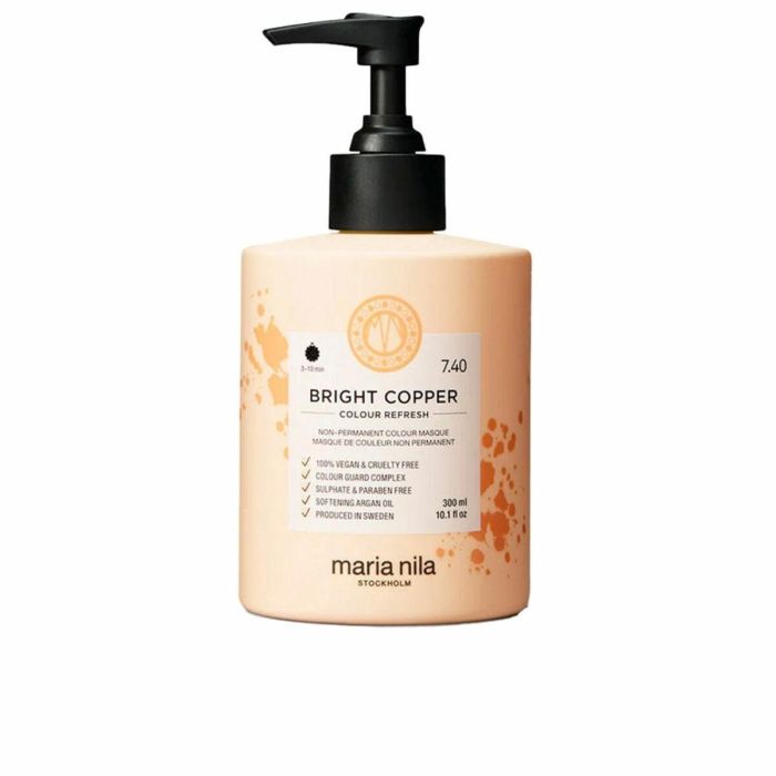 Maria Nila COLOUR REFRESH #7.40-Bright Copper Mascarilla Capilar 300 ml 1 Maria Nila COLOUR REFRESH #7.40-Bright Copper Mascarilla Capilar 300 ml 1