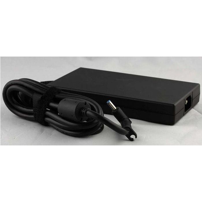 HP Adaptador de Corriente / Cargador 200W con Conector de Barril de 4.5mm Color Negro