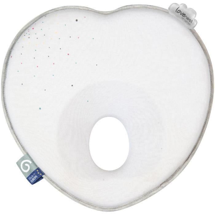 Babymoov Soporte Ergonómico Lovenest Original Antiaplastamiento Cabeza Bebé, Algodón Suave Transpirable, Multiusos Desde Nacimiento Blanco Babymoov Soporte Ergonómico Lovenest Original Antiaplastamiento Cabeza Bebé, Algodón Suave Transpirable, Multiusos Desde Nacimiento Blanco