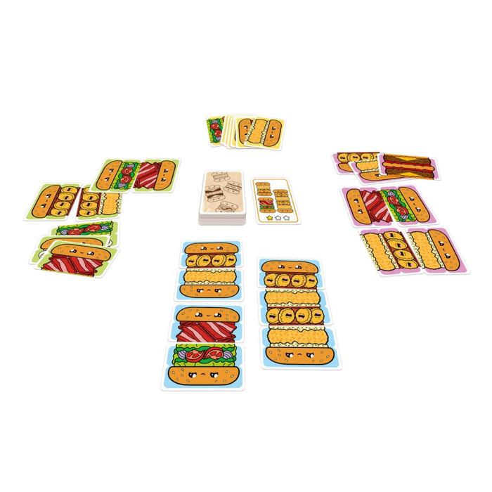 Mixlore MIXBAS01ES Burger ¡Ya! Juego de Cartas para 2-5 Jugadores, 8+ Años, Diversión Rápida 1 Mixlore MIXBAS01ES Burger ¡Ya! Juego de Cartas para 2-5 Jugadores, 8+ Años, Diversión Rápida 1