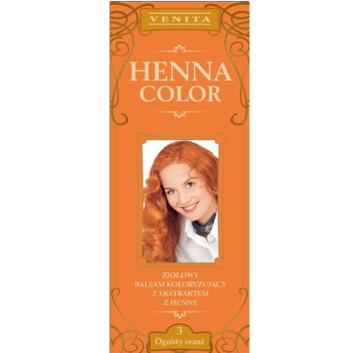 Venita Henna Color Hair Dye - Shade 5 Paprika 75 mL Venita Henna Color Hair Dye - Shade 5 Paprika 75 mL