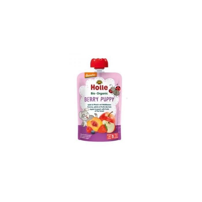 Smoothie Berry Puppy Manzana-Melocoton 8Meses 100G