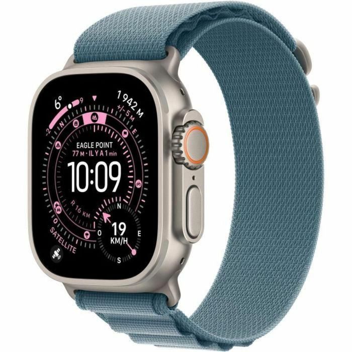 Apple Watch Ultra 3 GPS + Cellular - 49 mm - Caja de titanio natural - Correa Alpine Loop azul claro - Mediana - MEWM4QFA 0 Apple Watch Ultra 3 GPS + Cellular - 49 mm - Caja de titanio natural - Correa Alpine Loop azul claro - Mediana - MEWM4QFA 0