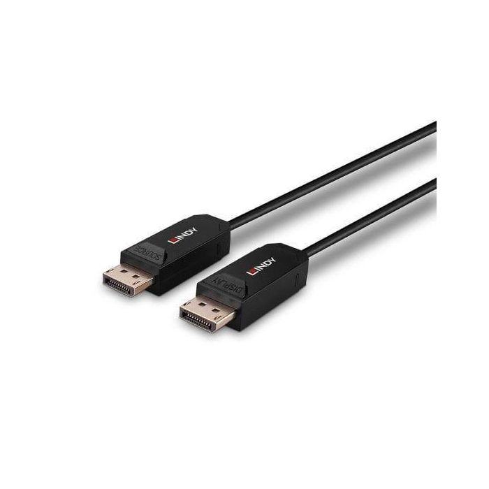 Lindy 20m Fibre Optic Hybrid DP 2.0 UHBR10 Cable 3 Lindy 20m Fibre Optic Hybrid DP 2.0 UHBR10 Cable 3