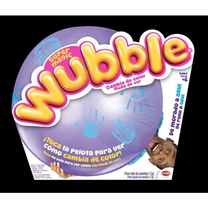 Bizak Burbuja Super Magic Wubble Cambia de Color 60-75 cm Modelos Surtidos 1