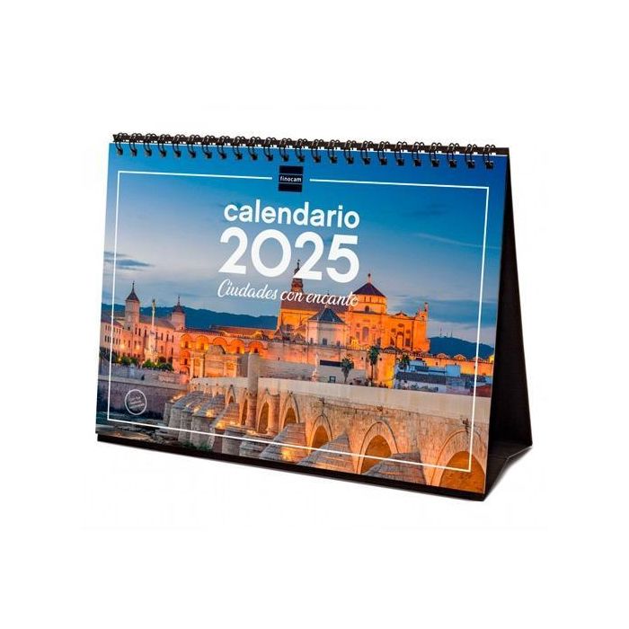 Finocam Calendario De Sobremesa Para Escribir S-210x150 mm Imágenes Ciudades Con Encanto 2025 Finocam Calendario De Sobremesa Para Escribir S-210x150 mm Imágenes Ciudades Con Encanto 2025