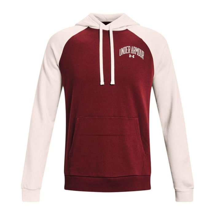 Sudadera con Capucha Hombre Under Armour Rojo Oscuro Sudadera con Capucha Hombre Under Armour Rojo Oscuro