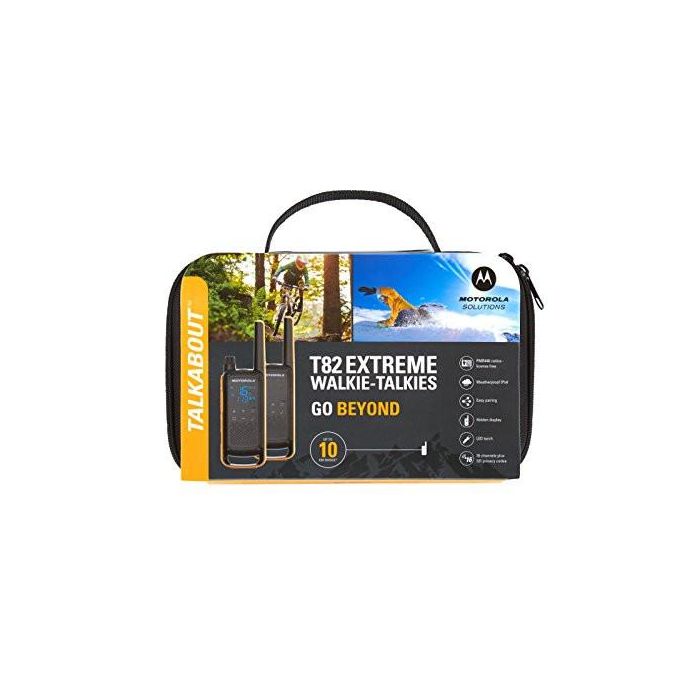 Walkie-Talkie Motorola T82 Extreme (2 Pcs) 4 Walkie-Talkie Motorola T82 Extreme (2 Pcs) 4