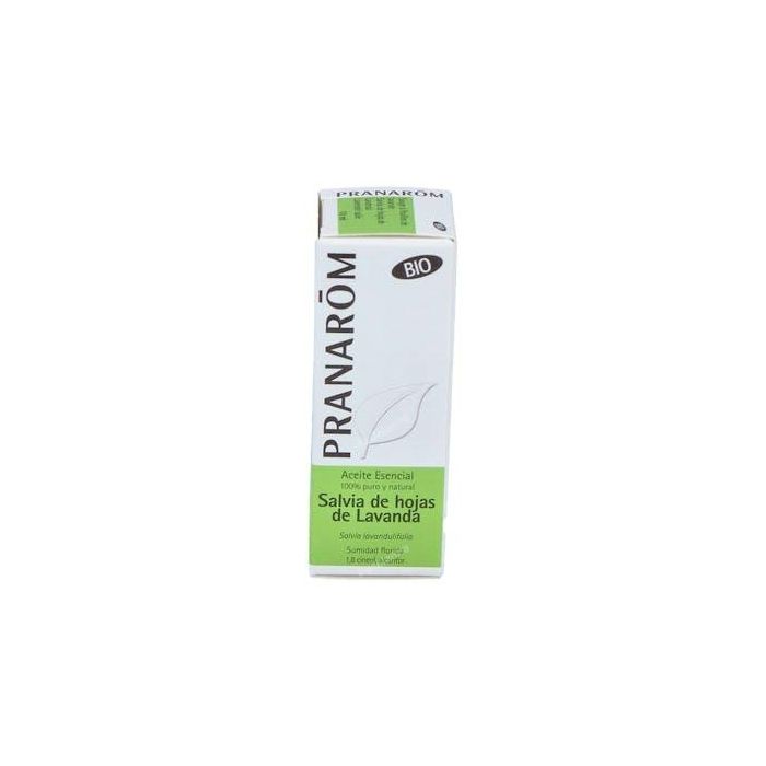 PRANAROM Salvia Lavanda Aceite Esencial BIO 10ml - Hojas de Lavanda Ecológico