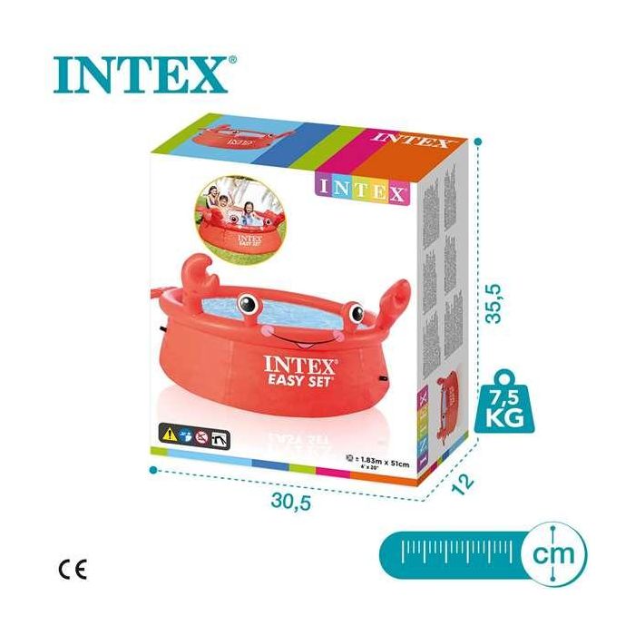 Piscina hinchable cangrejo easy set(capacidad 880 litros) (+3 años) 183x51 cm - modelos surtidos 5 Piscina hinchable cangrejo easy set(capacidad 880 litros) (+3 años) 183x51 cm - modelos surtidos 5