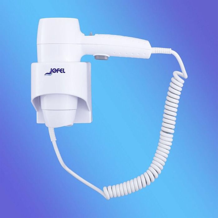 Secador de Pelo Jofel Blanco 1200 W Soporte de Pared 2 Secador de Pelo Jofel Blanco 1200 W Soporte de Pared 2