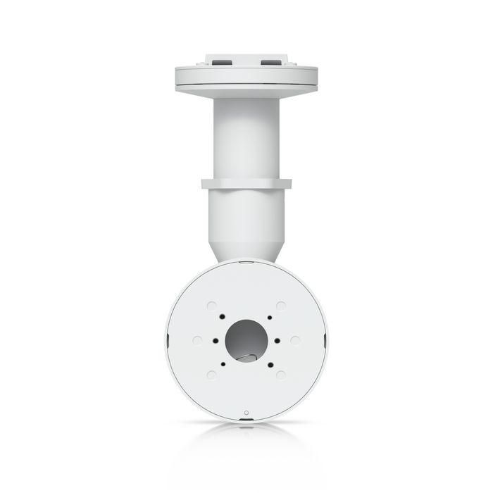 Ubiquiti Soporte Doble para Cámaras UniFi 1 1/2" NPS de Aleación de Aluminio y Policarbonato Blanco para Montaje en Superficie Plana y Conducto Roscado