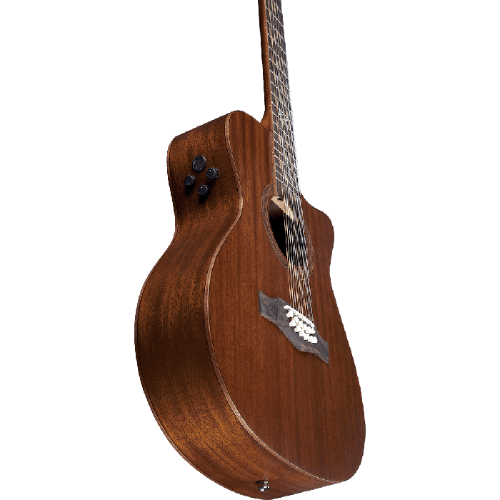 Guitarra Acústica Auditorium Cutaway Electro 12 Cuerdas - Natural 3 Guitarra Acústica Auditorium Cutaway Electro 12 Cuerdas - Natural 3
