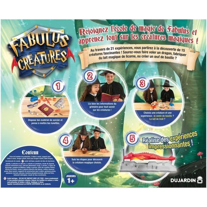 Dujardin DUJ3701656100393 - Juego de Mesa Fabulus Creatures - A partir de 8 años 5 Dujardin DUJ3701656100393 - Juego de Mesa Fabulus Creatures - A partir de 8 años 5