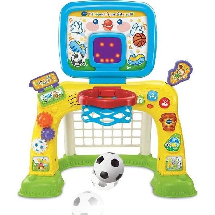 VTech Baby Multisport Interactive - Juguete 2 en 1 Baloncesto y Fútbol para Bebés de 12 a 36 Meses 0 VTech Baby Multisport Interactive - Juguete 2 en 1 Baloncesto y Fútbol para Bebés de 12 a 36 Meses 0