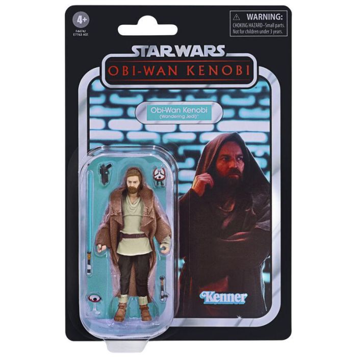Hasbro Star Wars Vintage Collection Figura Obi Wan Kenobi con Arma Blaster y Sable Luz 0 Hasbro Star Wars Vintage Collection Figura Obi Wan Kenobi con Arma Blaster y Sable Luz 0