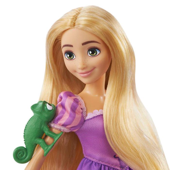 Mattel Hlw23 Muñeca Rapunzel con rodillas flexibles y Caballo Maximus con silla y brida, incluye Figura Pascal Disney Enredados +3 años 4 Mattel Hlw23 Muñeca Rapunzel con rodillas flexibles y Caballo Maximus con silla y brida, incluye Figura Pascal Disney Enredados +3 años 4