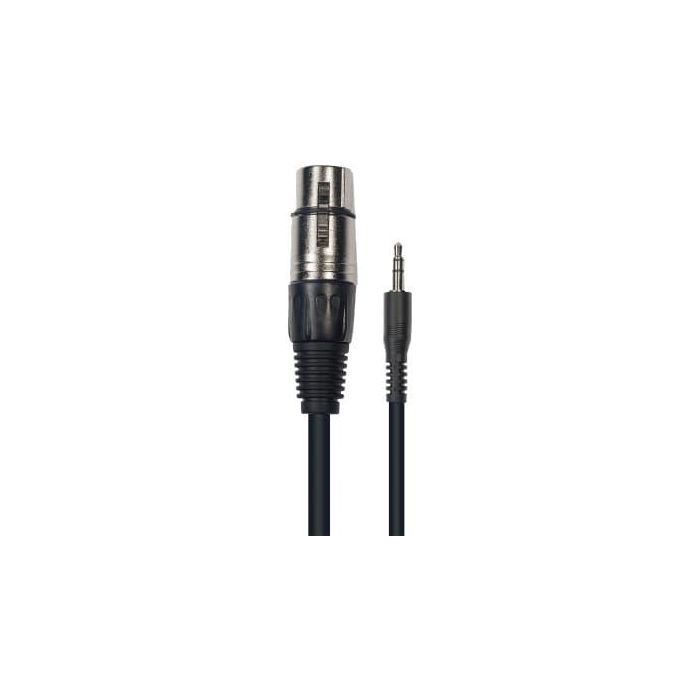 Cable De 3 Metros De Largo. Mini Jack Stereo Macho A Xlr Hembra Cable De 3 Metros De Largo. Mini Jack Stereo Macho A Xlr Hembra