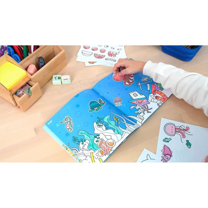 Bloc con Dibujos para Colorear Milan Blue odissey 5 Bloc con Dibujos para Colorear Milan Blue odissey 5