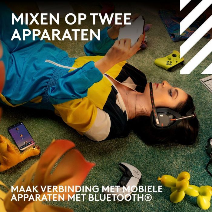 Logitech LOG1737996785808 Auriculares Gaming Inalámbricos Astro A50 Lightspeed Pro-G Graphene para Xbox, PS5, Switch, PC/Mac - Negro 6