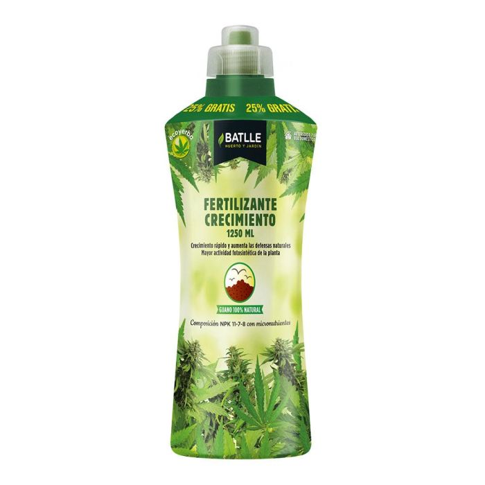 Batlle Fertilizante ecoyerba para crecimiento rápido 1250 ml con guano 100% ecológico - 710561unid 0 Batlle Fertilizante ecoyerba para crecimiento rápido 1250 ml con guano 100% ecológico - 710561unid 0